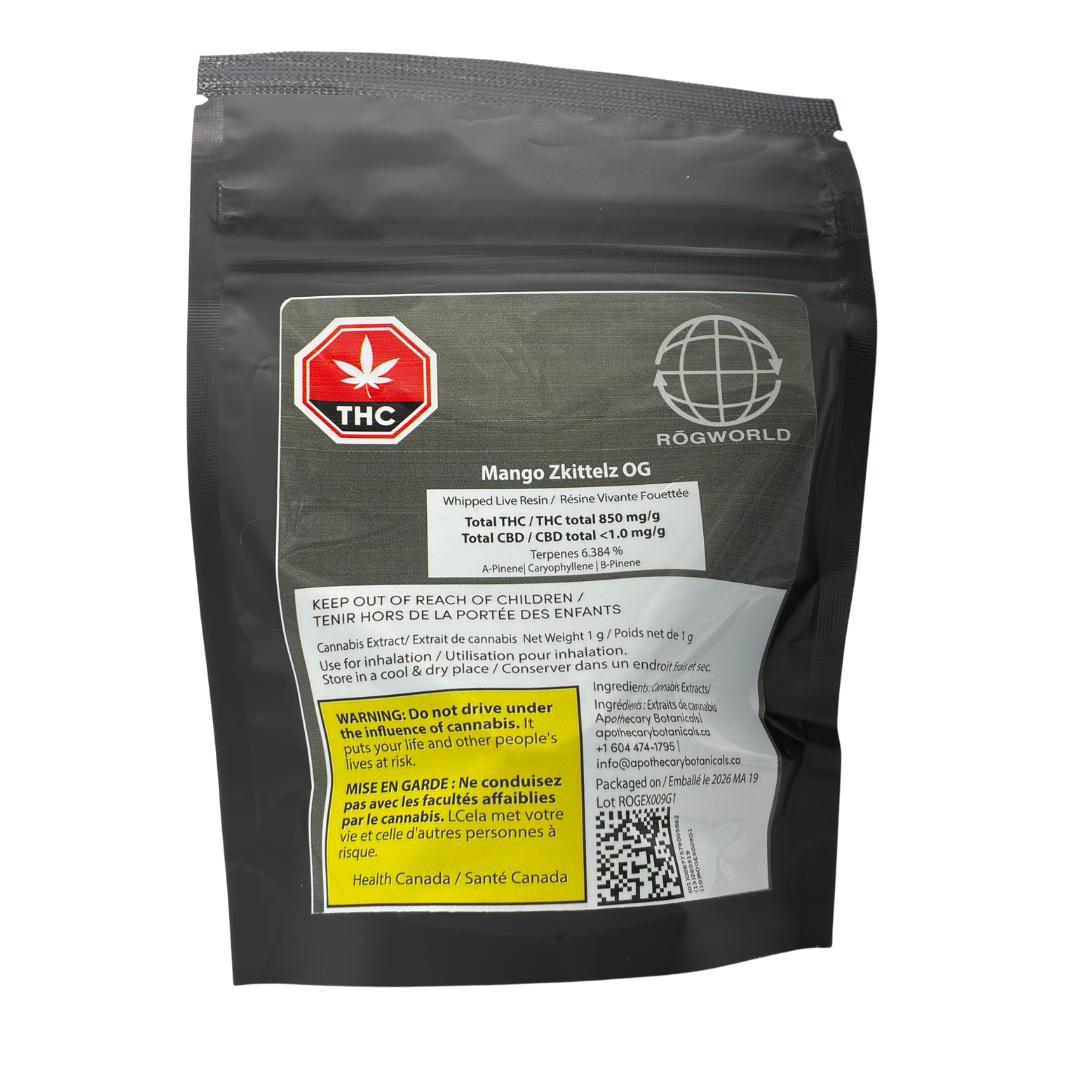 Mango Zkittelz OG Whipped Live Resin 1g (SKU1072043)