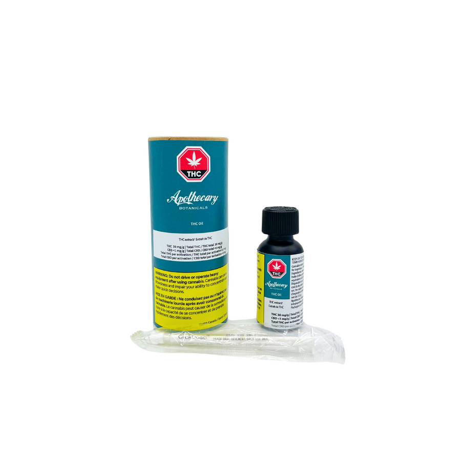 APOTHECARY BOTANICALS - THC Oil (27.6G) SKU1066897