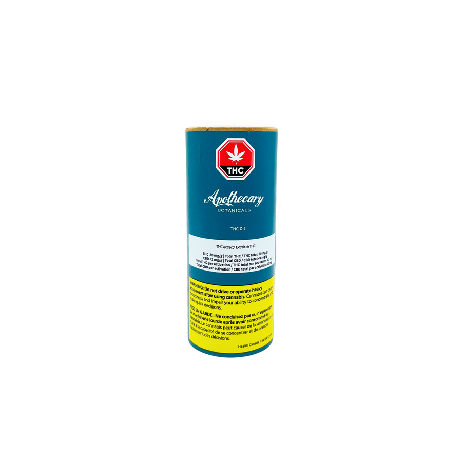 APOTHECARY BOTANICALS - THC Oil (27.6G) SKU1066897