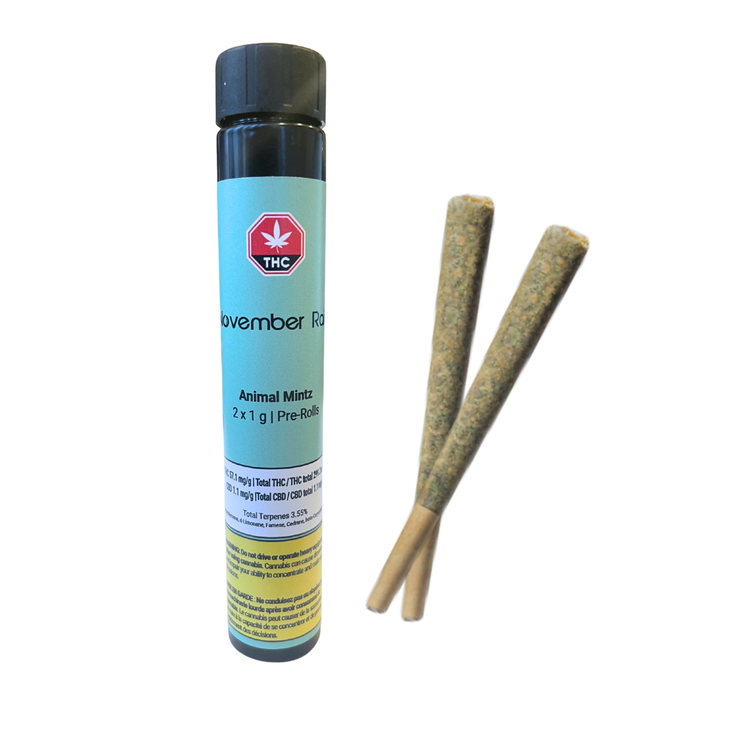 Animal Mintz 2x1g Pre-Roll