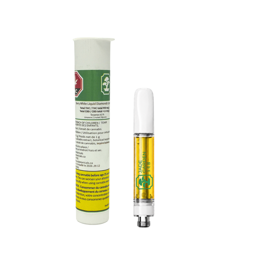 Jade Garden Berry White Liquid Diamonds Cart 1g (SKU1072526)