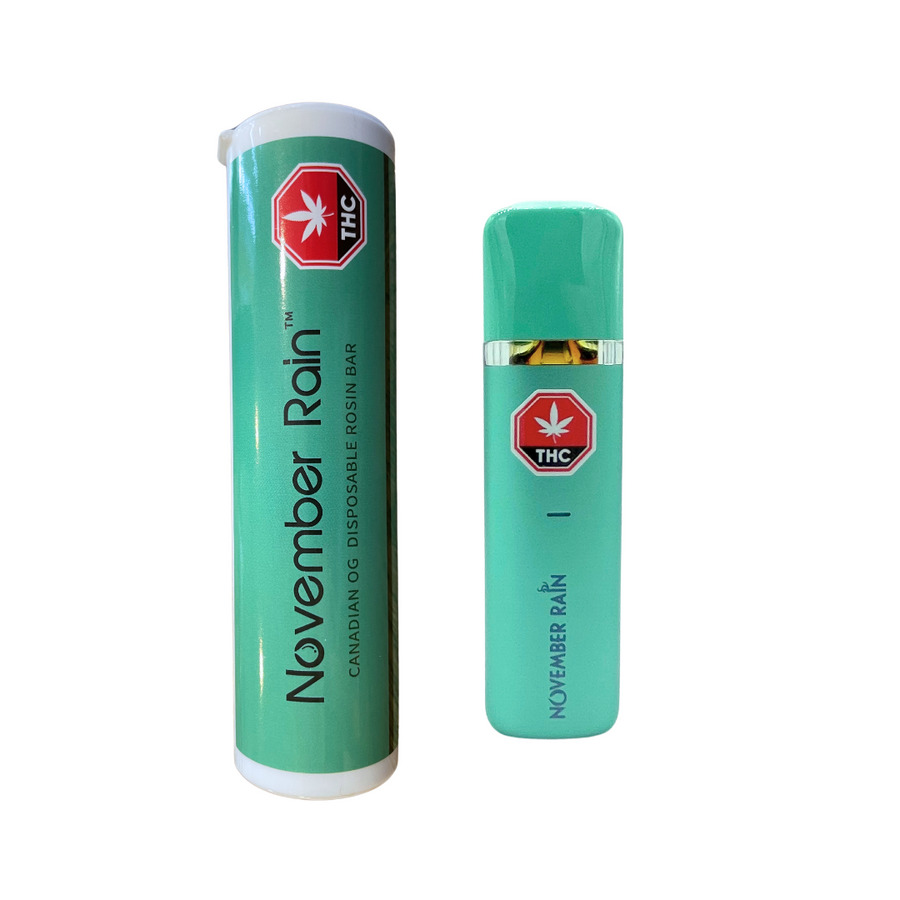 November Rain - Canadian OG Rosin Bar Disposable Vape 0.5g (SKU1066896)
