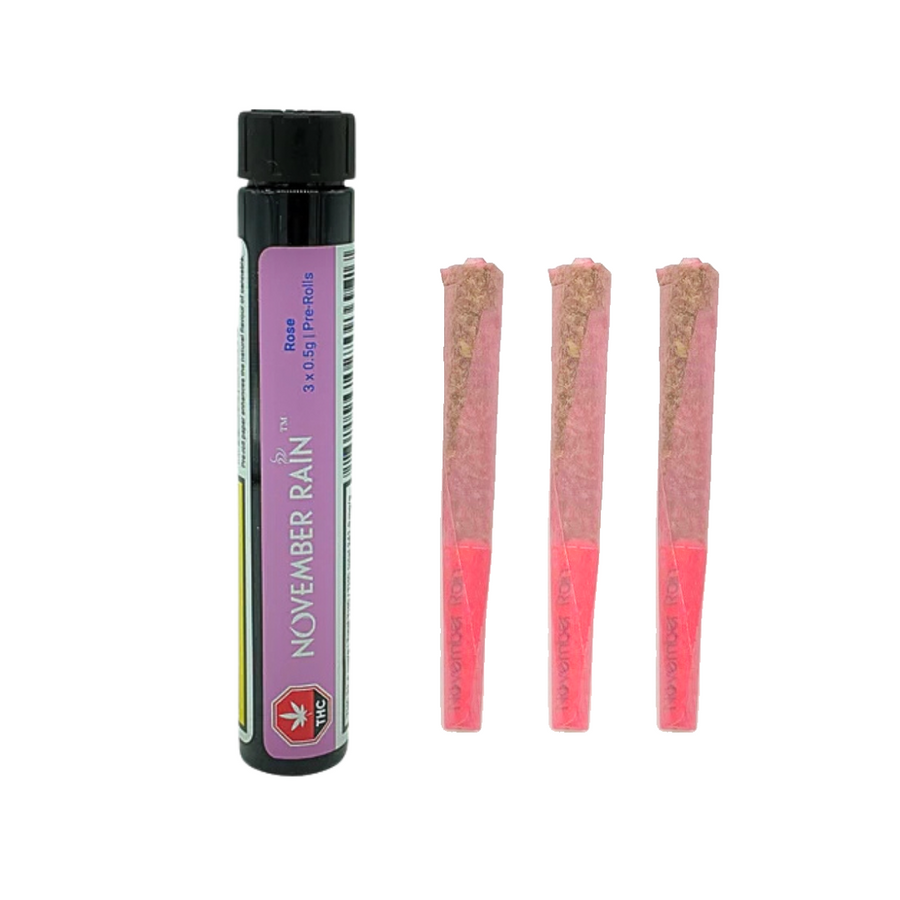 November Rain - Rosebuds  pre-roll 3x0.5g (SKU1068710)