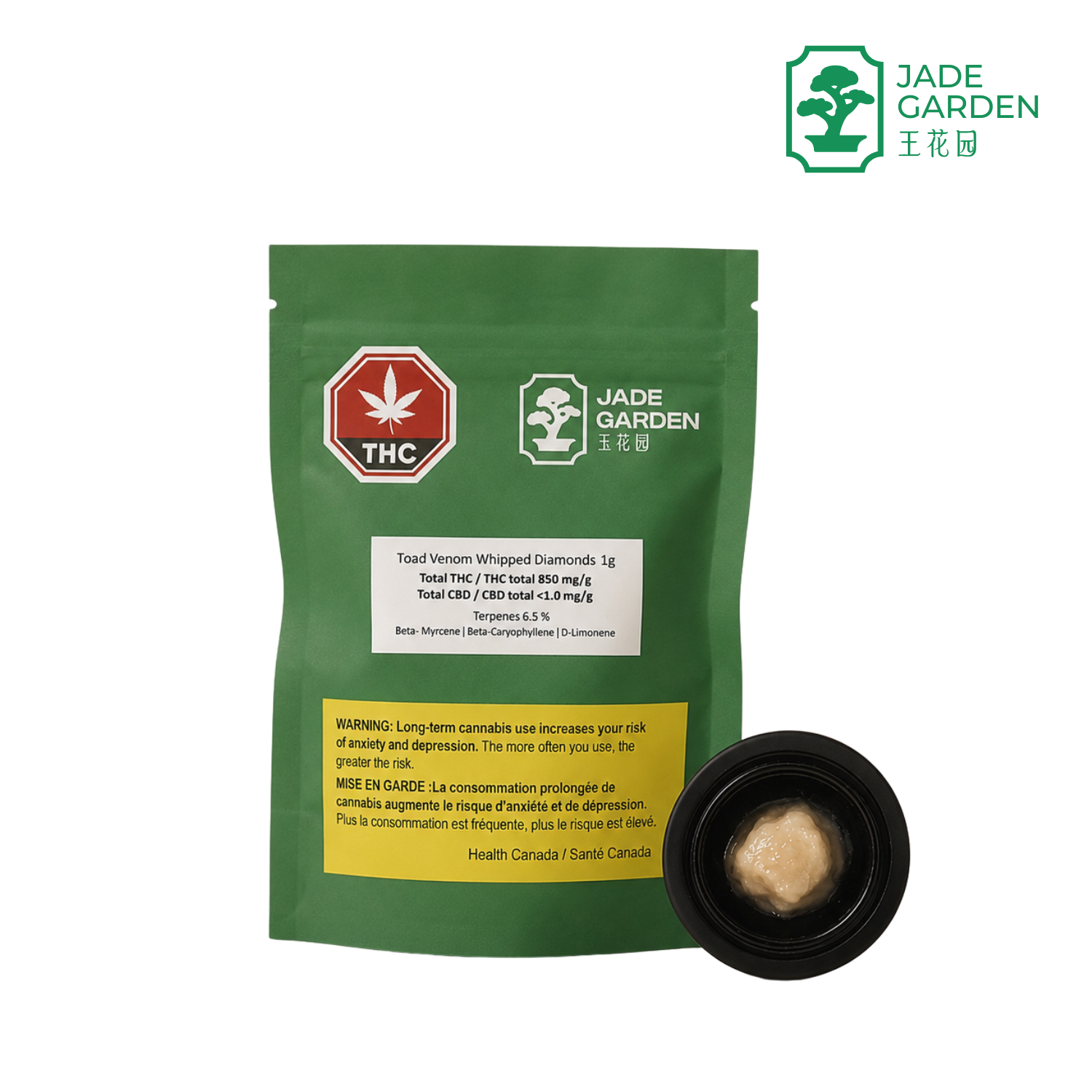 Jade Garden Toad Venom Whipped Diamond 1g (SKU1072525)