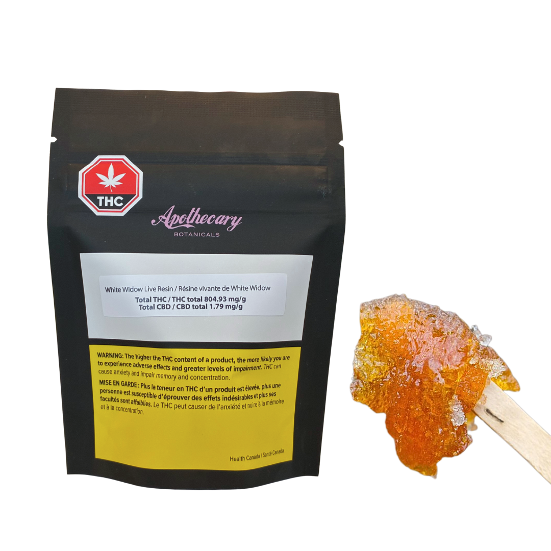 November Rain- White Widow Live Resin Extract 1G LTO!